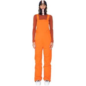 Halfdays Ski Set Aston Belted Jacket Carson Bib Pant Flame Orange